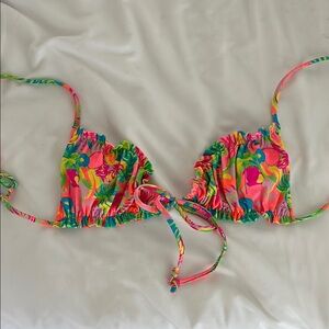 White Fox Bikini Top